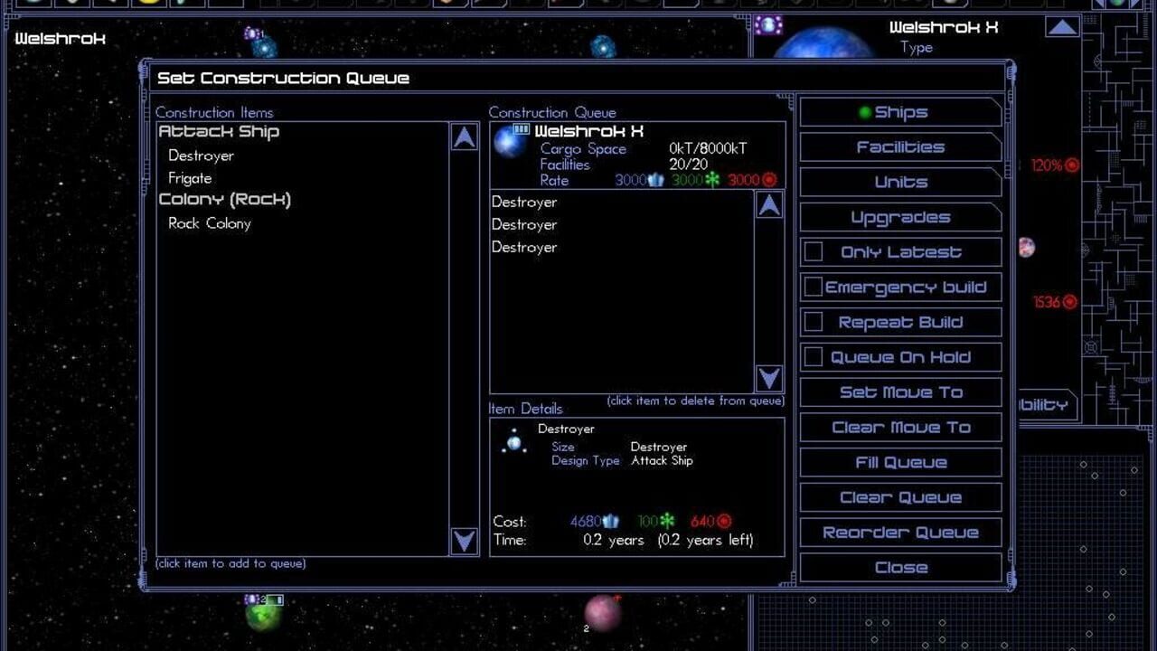 Space Empires IV — Screenshot 2