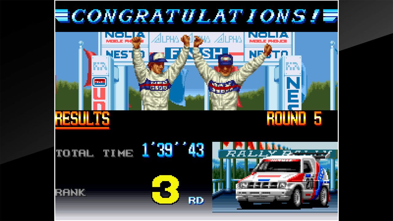 ACA Neo Geo: Thrash Rally — Screenshot 1