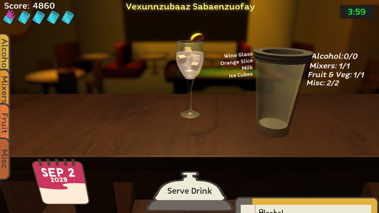 Uh Oh Bartender — Screenshot 3