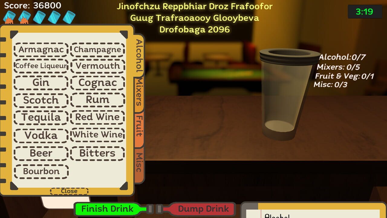 Uh Oh Bartender — Screenshot 5