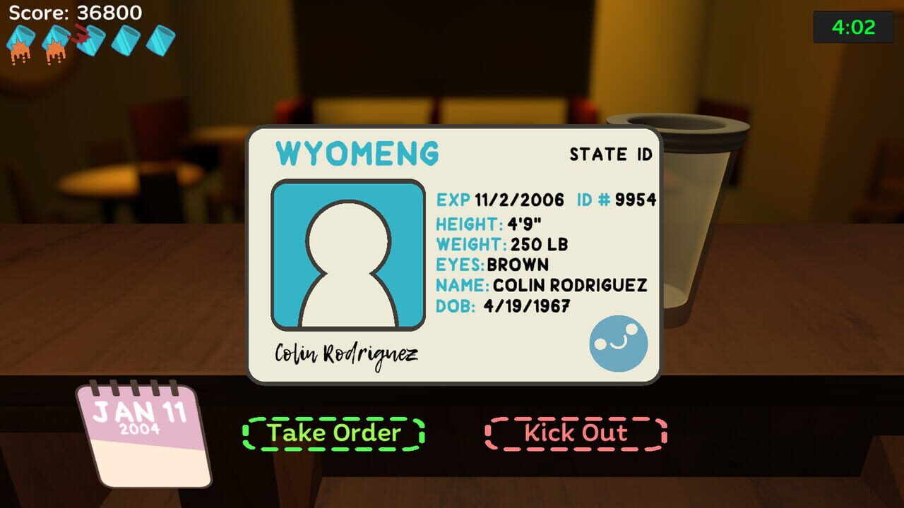 Uh Oh Bartender — Screenshot 1