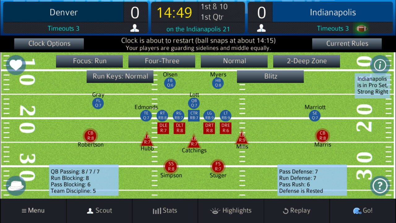 Pro Strategy Football 2020 — Screenshot 1
