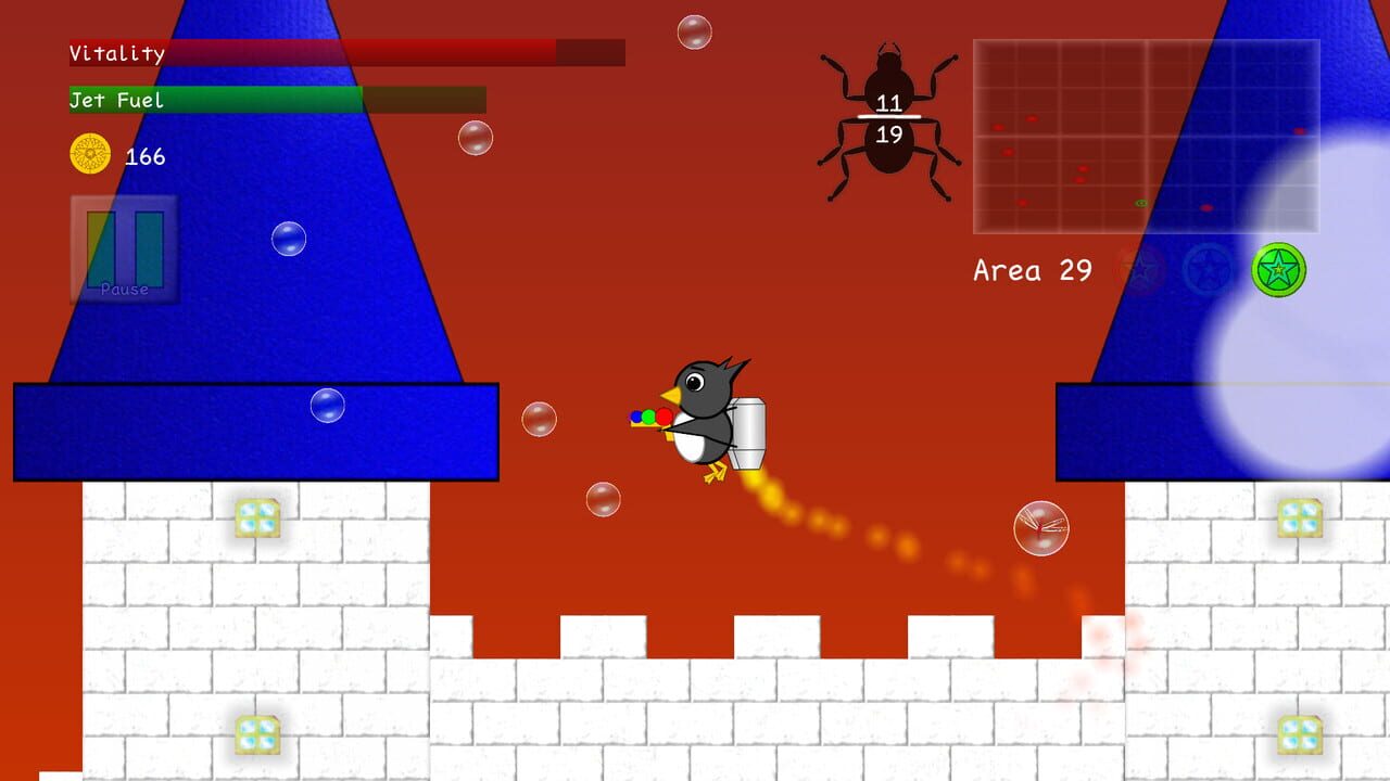 Penguins vs. Bugs Image