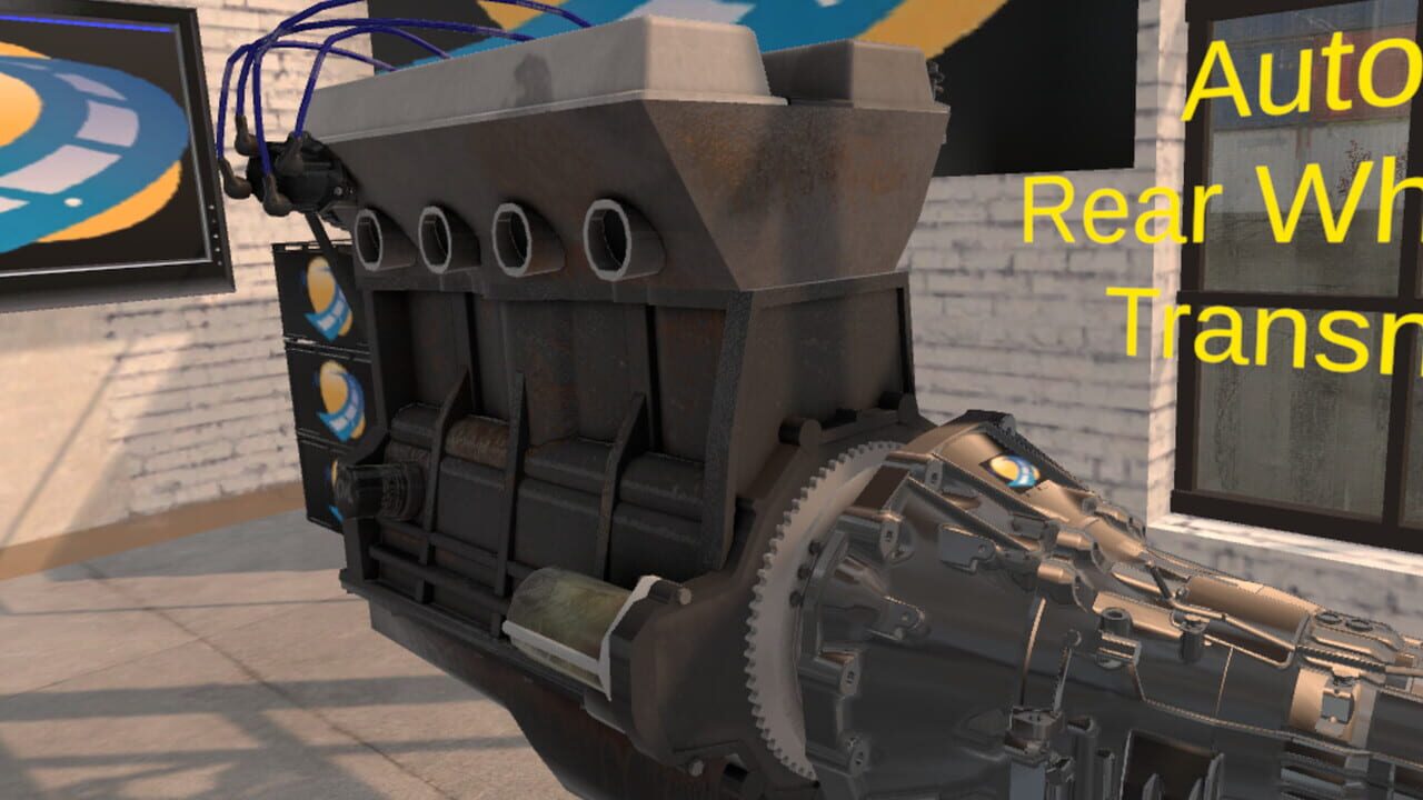 Basic Car Repair Garage VR Image