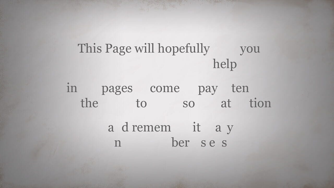 A Familiar Fairytale: Dyslexic Text Based Adventure — Screenshot 1