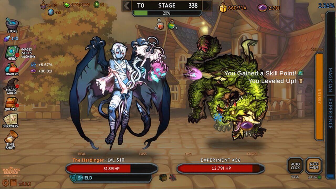 The Magician's Research — Screenshot 2