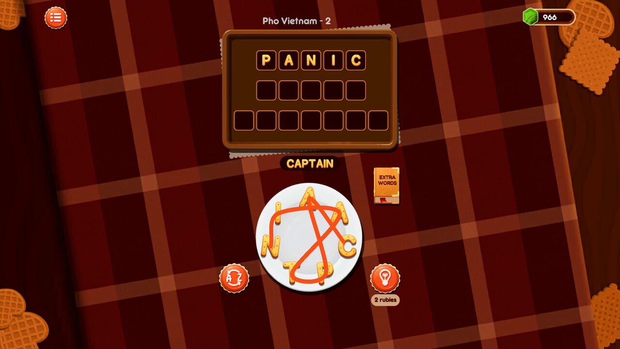 Captain Cook: Word Puzzle — Screenshot 1