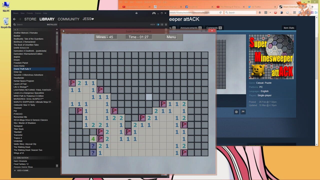 Super Minesweeper Attack — Screenshot 3