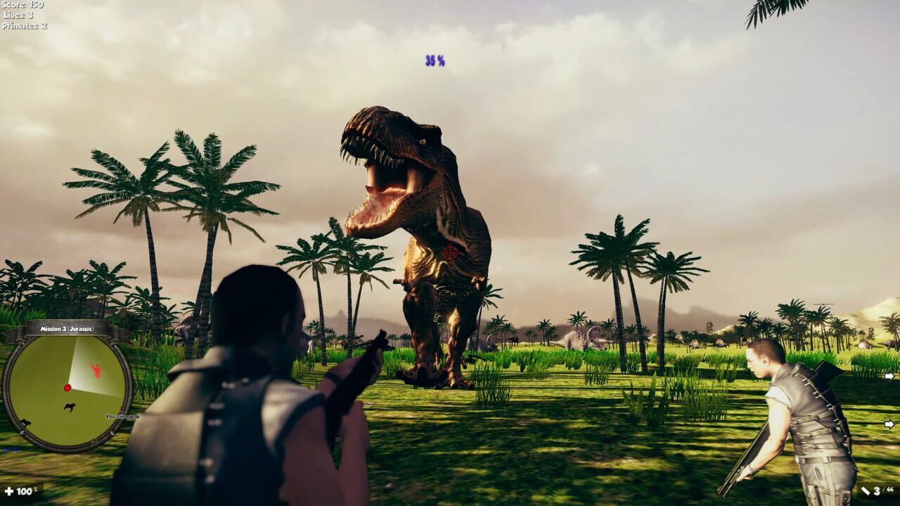 Dinosaur Hunting Patrol 3D Multiplayer Online — Screenshot 4