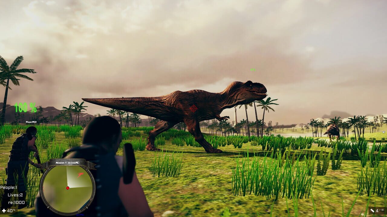 Dinosaur Hunting Patrol 3D Multiplayer Online — Screenshot 5