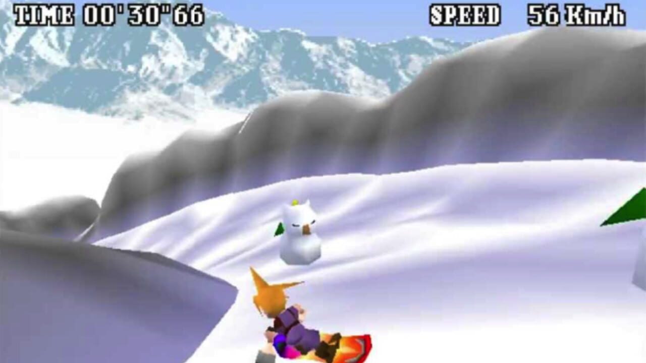 Final Fantasy VII Snowboarding Image