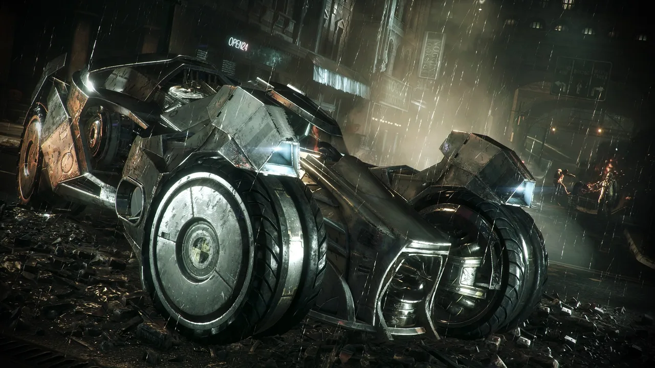 Batman: Arkham Knight - Prototype Batmobile Skin screenshot 5