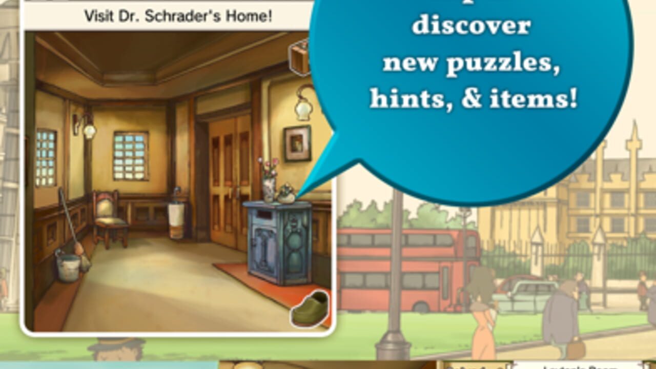 Professor Layton and the Diabolical Box HD for Mobile — Screenshot 3