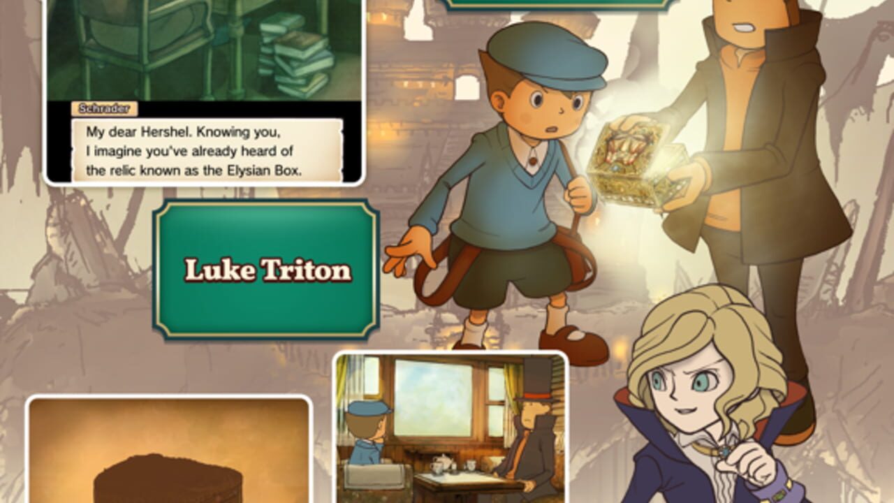 Professor Layton and the Diabolical Box HD for Mobile Image