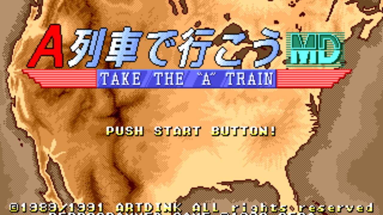 A-Ressha de Ikou MD Screenshot 1
