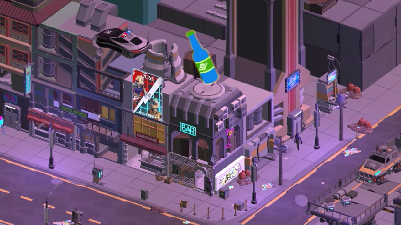 Cyberpunk Bar Sim — Screenshot 1