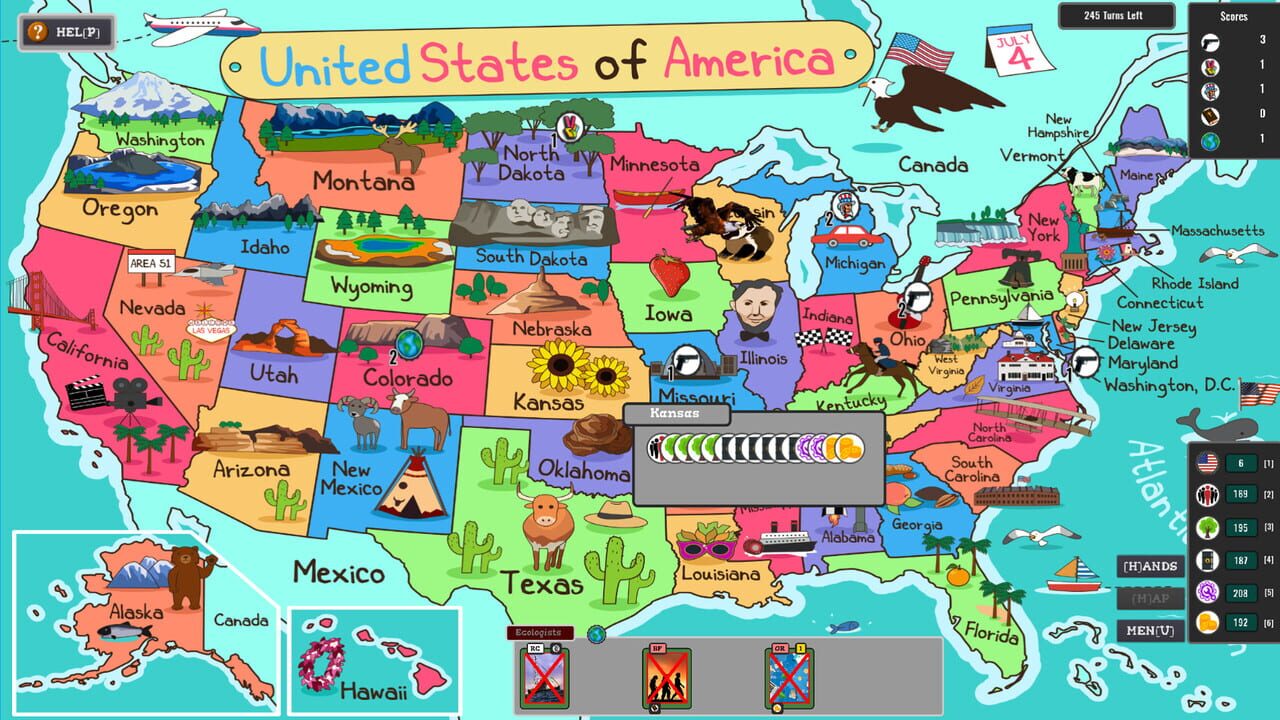 The Dis-United States of America — Screenshot 2