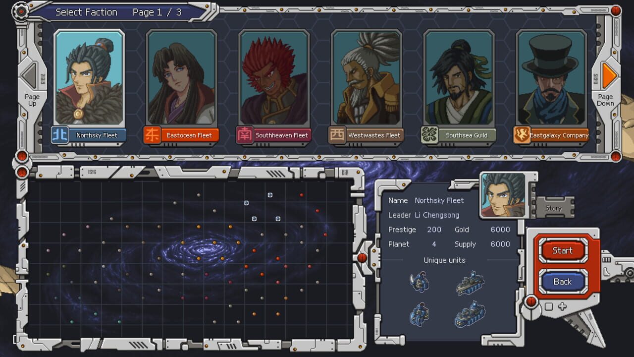 Chaos Galaxy — Screenshot 1