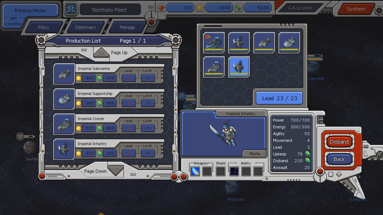 Chaos Galaxy — Screenshot 2