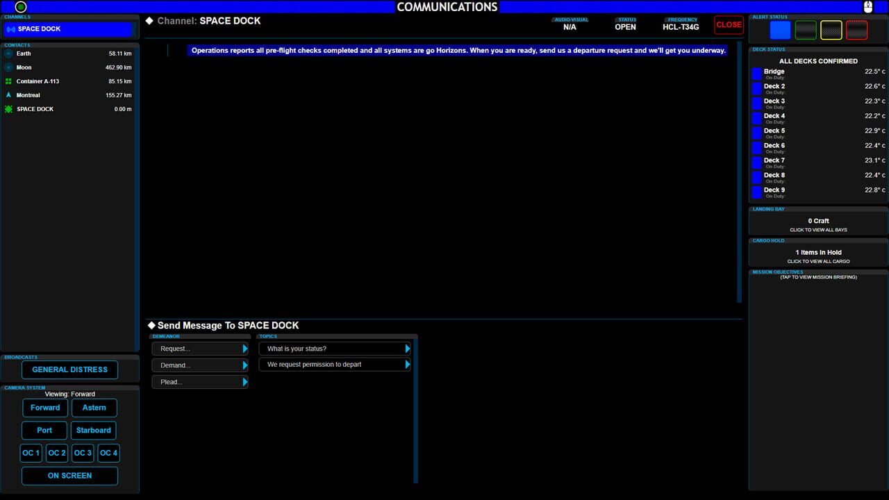 Starship Horizons Bridge Simulator Image