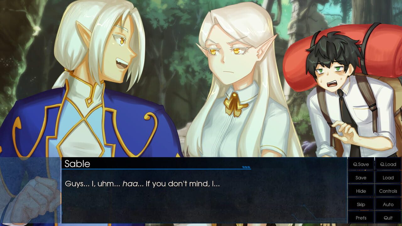 Sable's Grimoire: Man and Elf Image