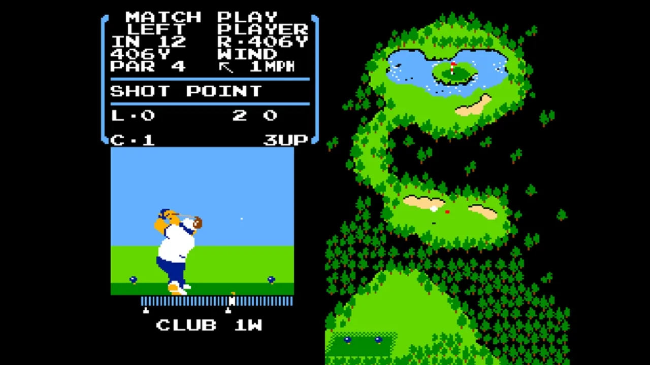 Arcade Archives: Golf screenshot 1