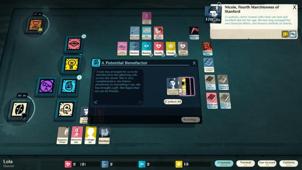 Cultist Simulator: The Dancer — Screenshot 3