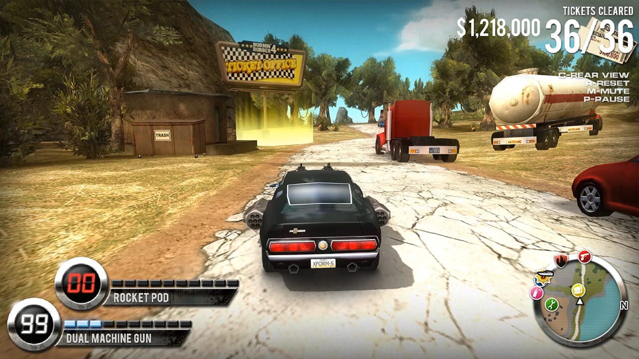 Burnin' Rubber 4 — Screenshot 2