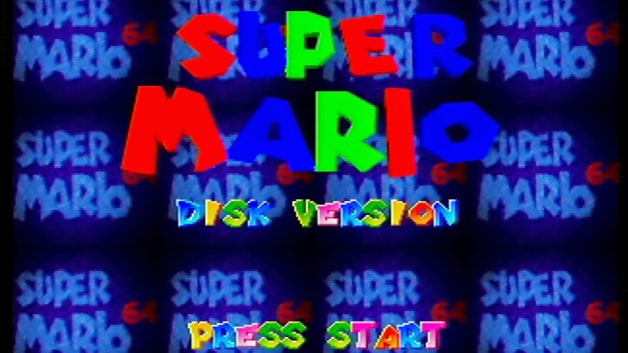 Super Mario 64 Disk Version Image