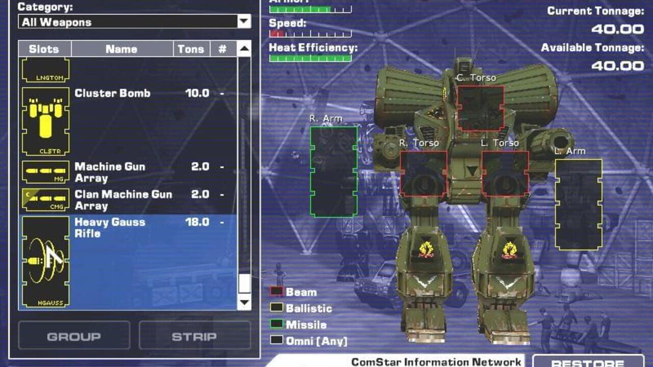 MechWarrior 4: Inner Sphere 'Mech Pak — Screenshot 2