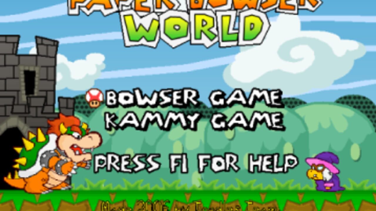 Paper Bowser World — Screenshot 2