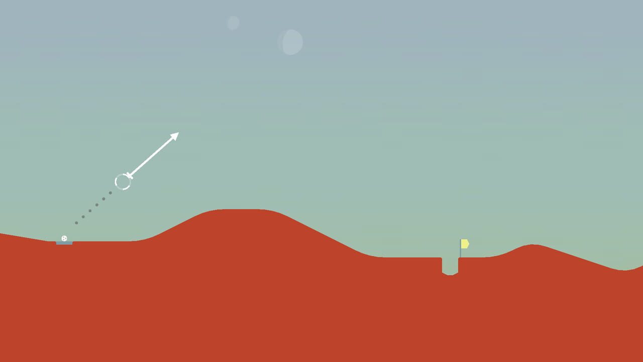 Golf on Mars — Screenshot 1