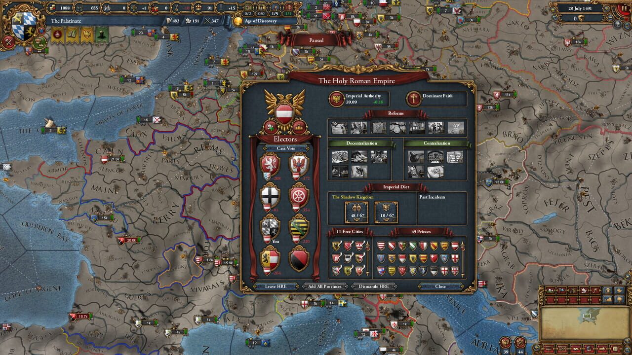 Europa Universalis IV: Emperor Image