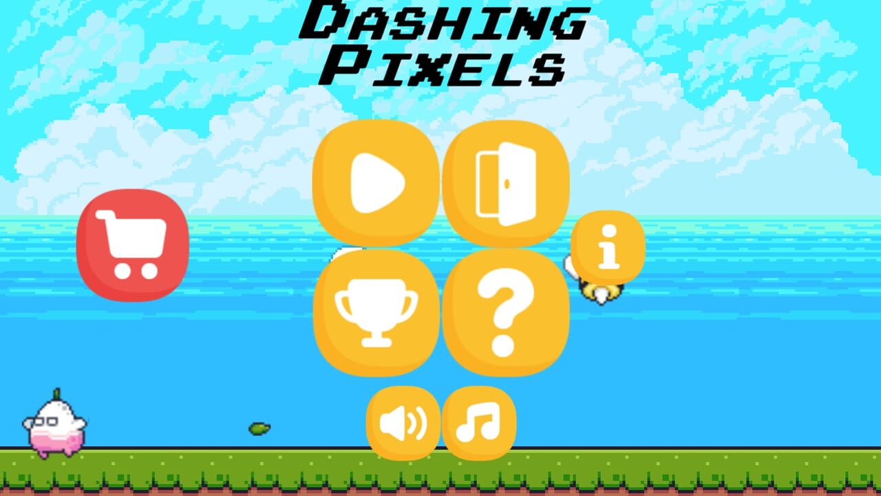 Dashing Pixels Image
