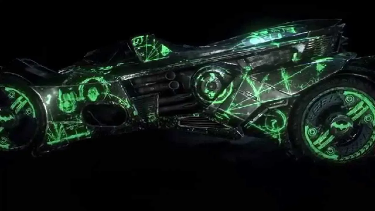 Batman: Arkham Knight - Riddler Themed Batmobile Skin screenshot 5