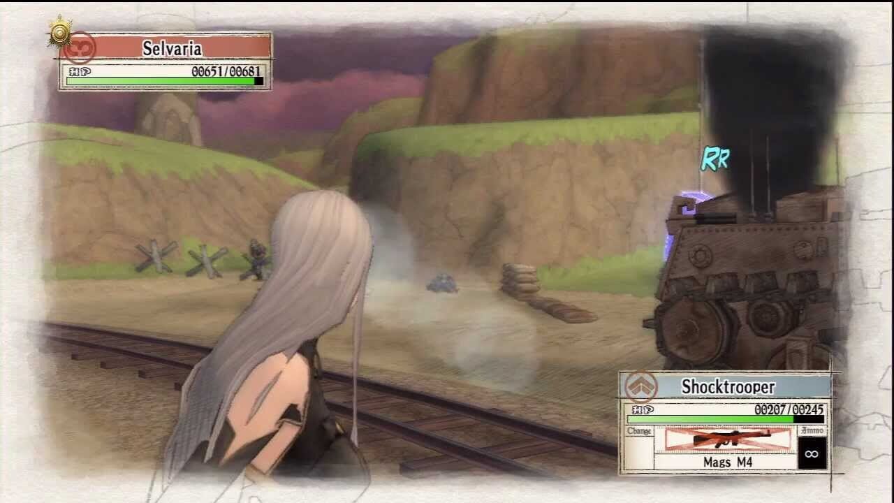 Valkyria Chronicles: Selveria's Mission - Behind Her Blue Flame Image