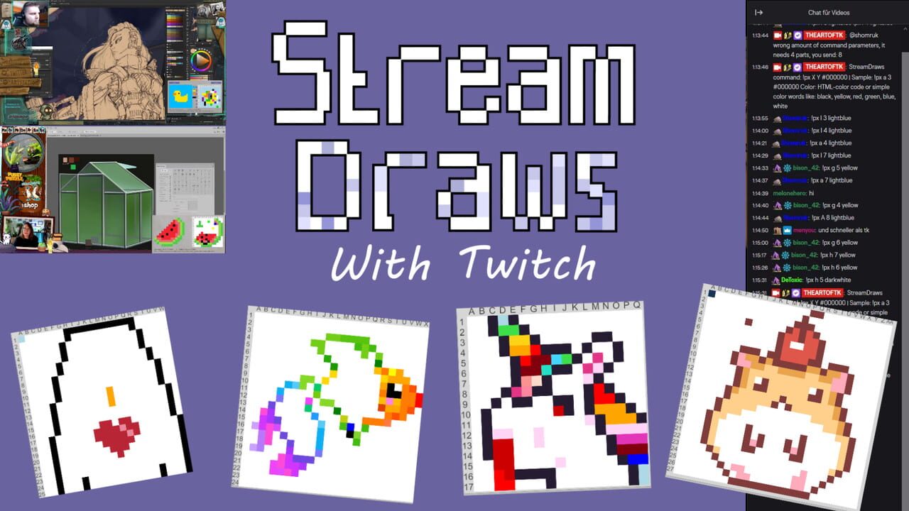 Stream Draws Image