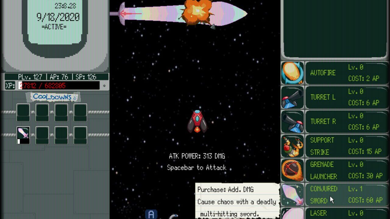 Space/Mech/Pilot — Screenshot 4