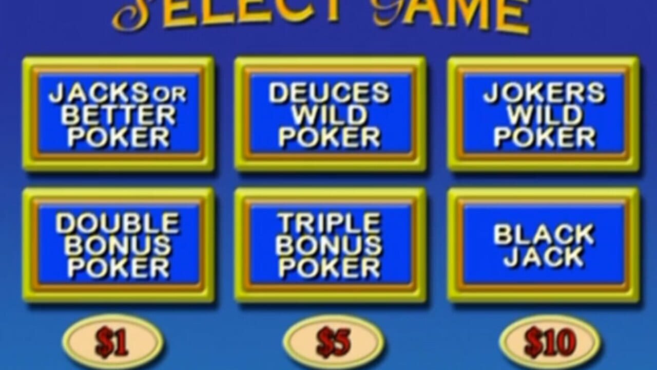 Video Poker & Blackjack Screenshot 1