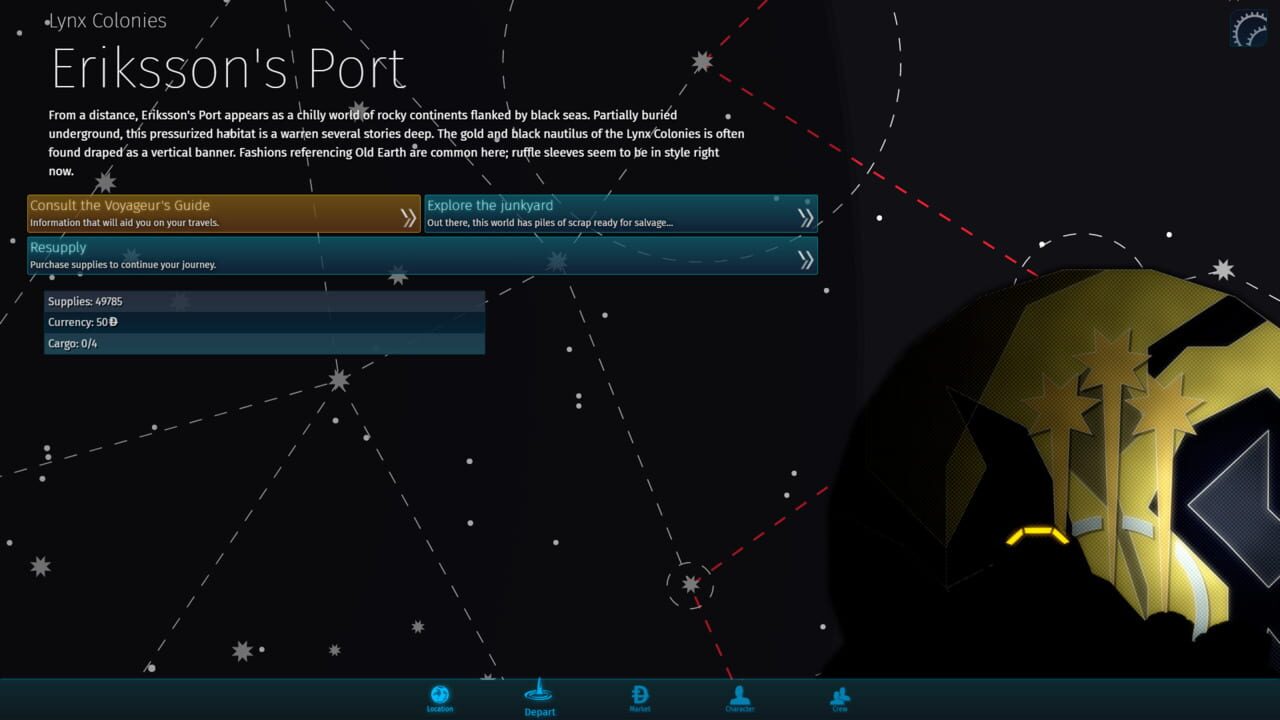 Voyageur — Screenshot 2