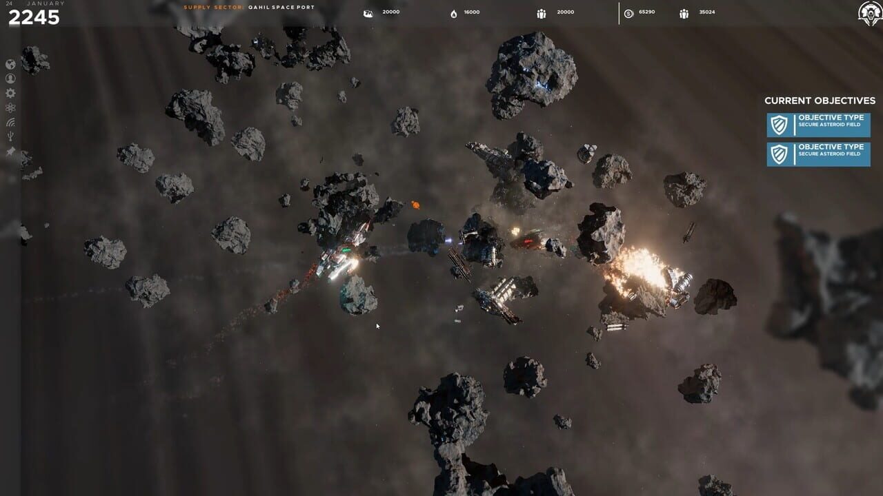 Screenshot de Falling Frontier