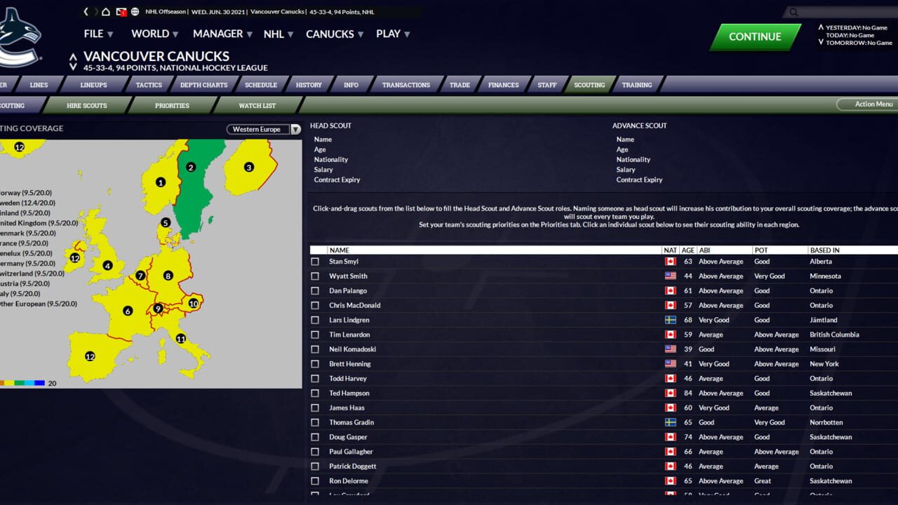 Franchise Hockey Manager 7 — Screenshot 4