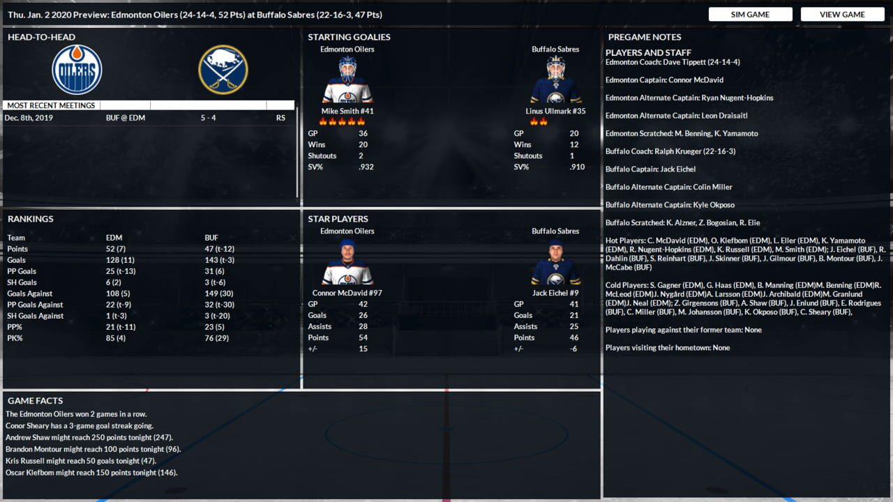 Franchise Hockey Manager 7 — Screenshot 1