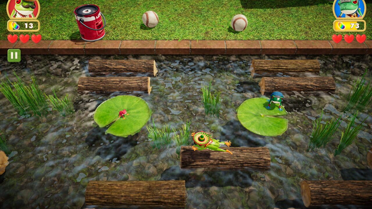Frogger In Toy Town Screenshot 1