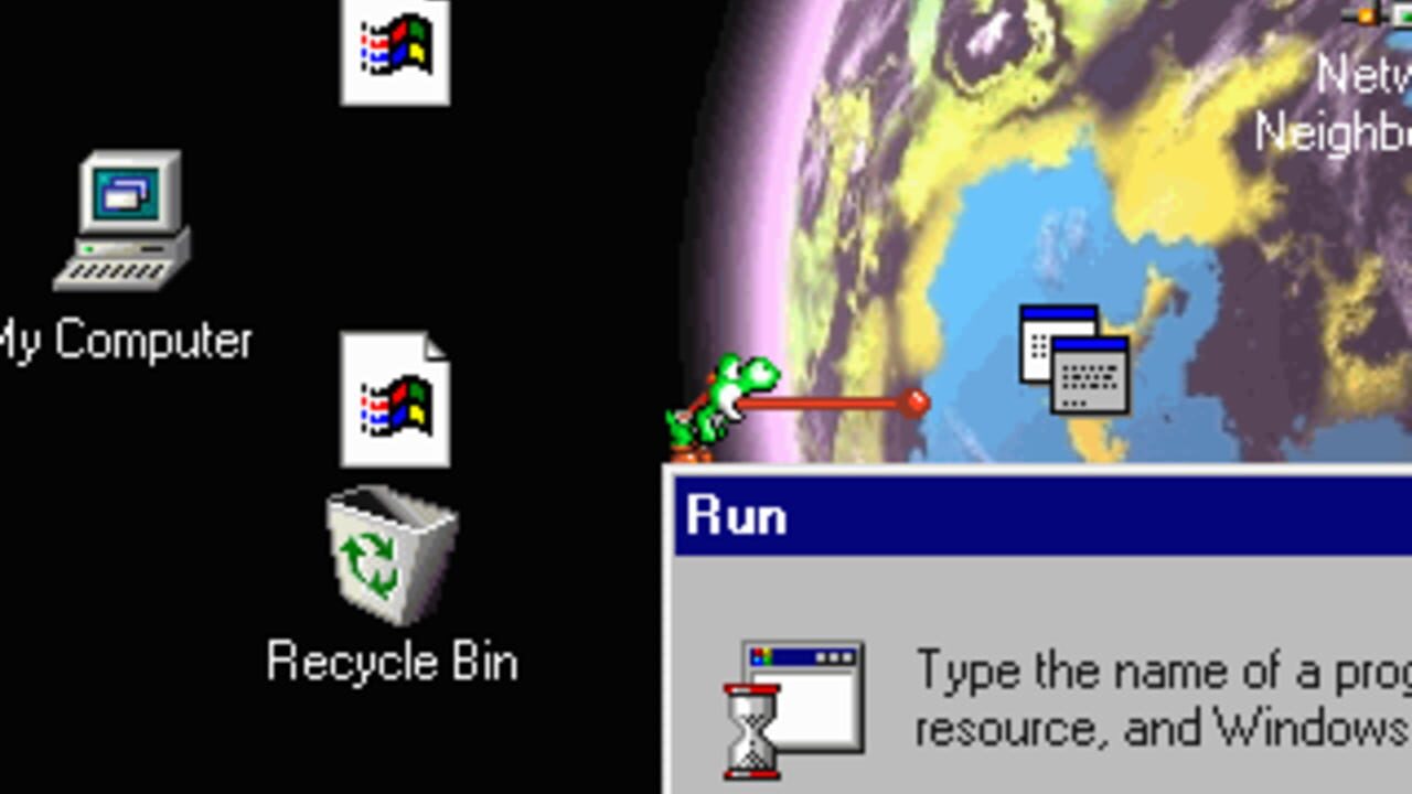 Yoshi vs. Windows Platinum Image