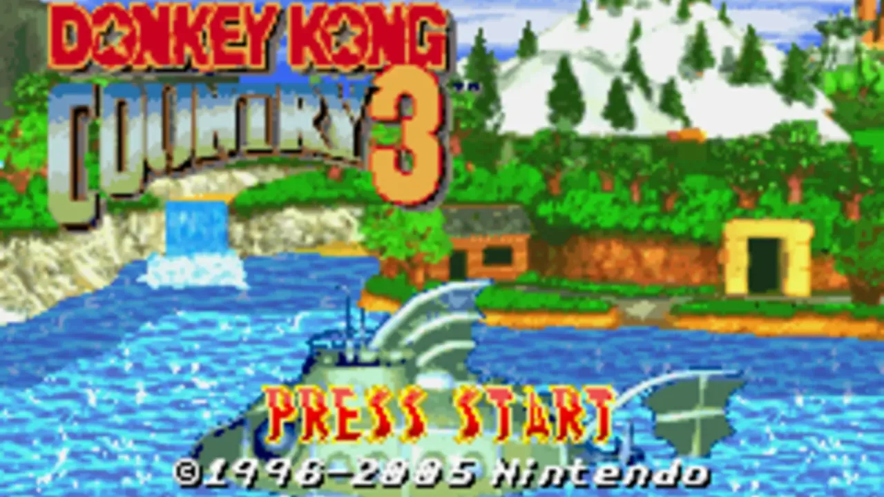 Donkey Kong Country 3 banner
