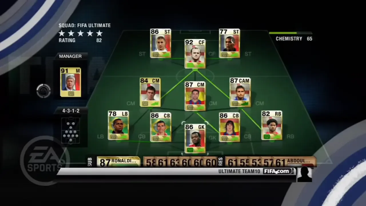 FIFA 10: Ultimate Team screenshot 3