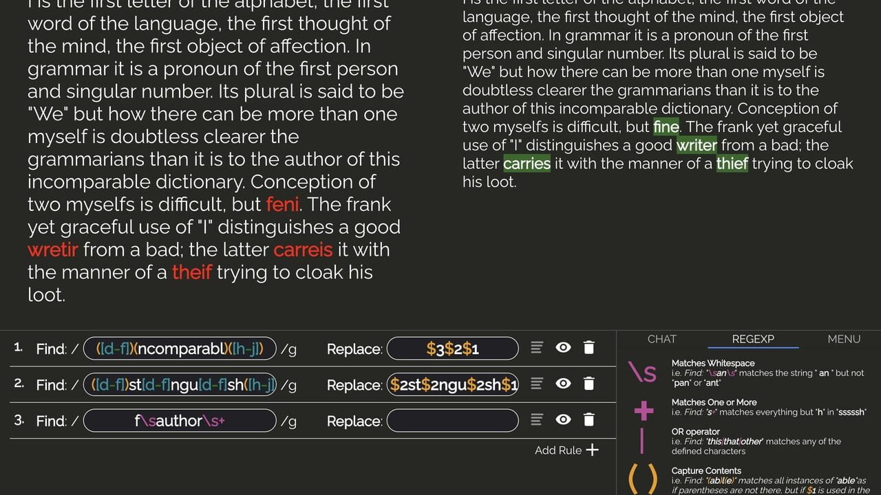 Copy Editor Screenshot 1