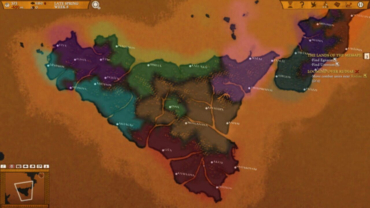 Hegemony III: The Eagle King — Screenshot 2
