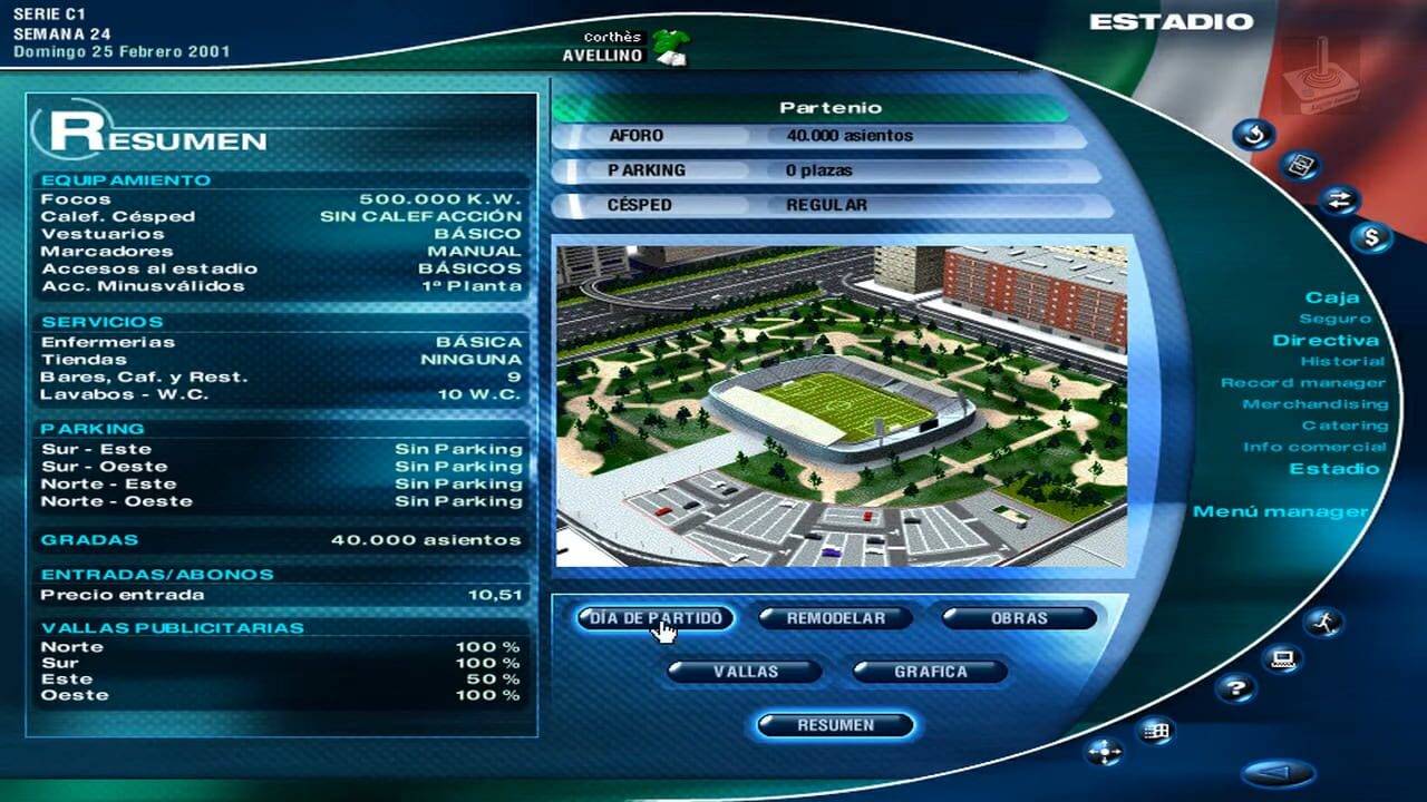 PC Fútbol 2000 — Screenshot 3